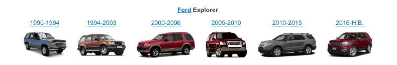 Электрические схемы Ford Explorer